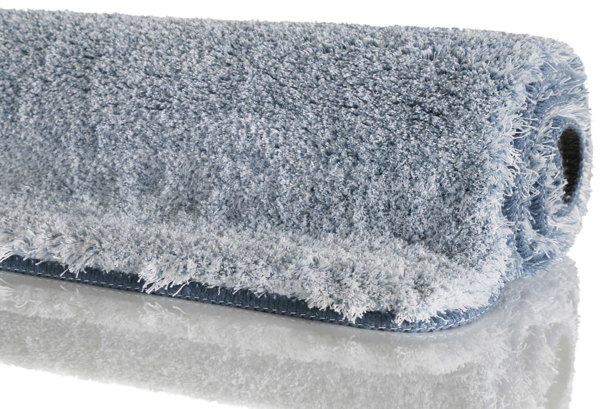 Badteppich Blau meliert "Luuk" WECONhome Basics