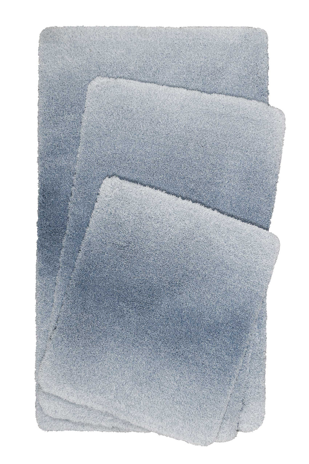 Badteppich Blau meliert "Luuk" WECONhome Basics