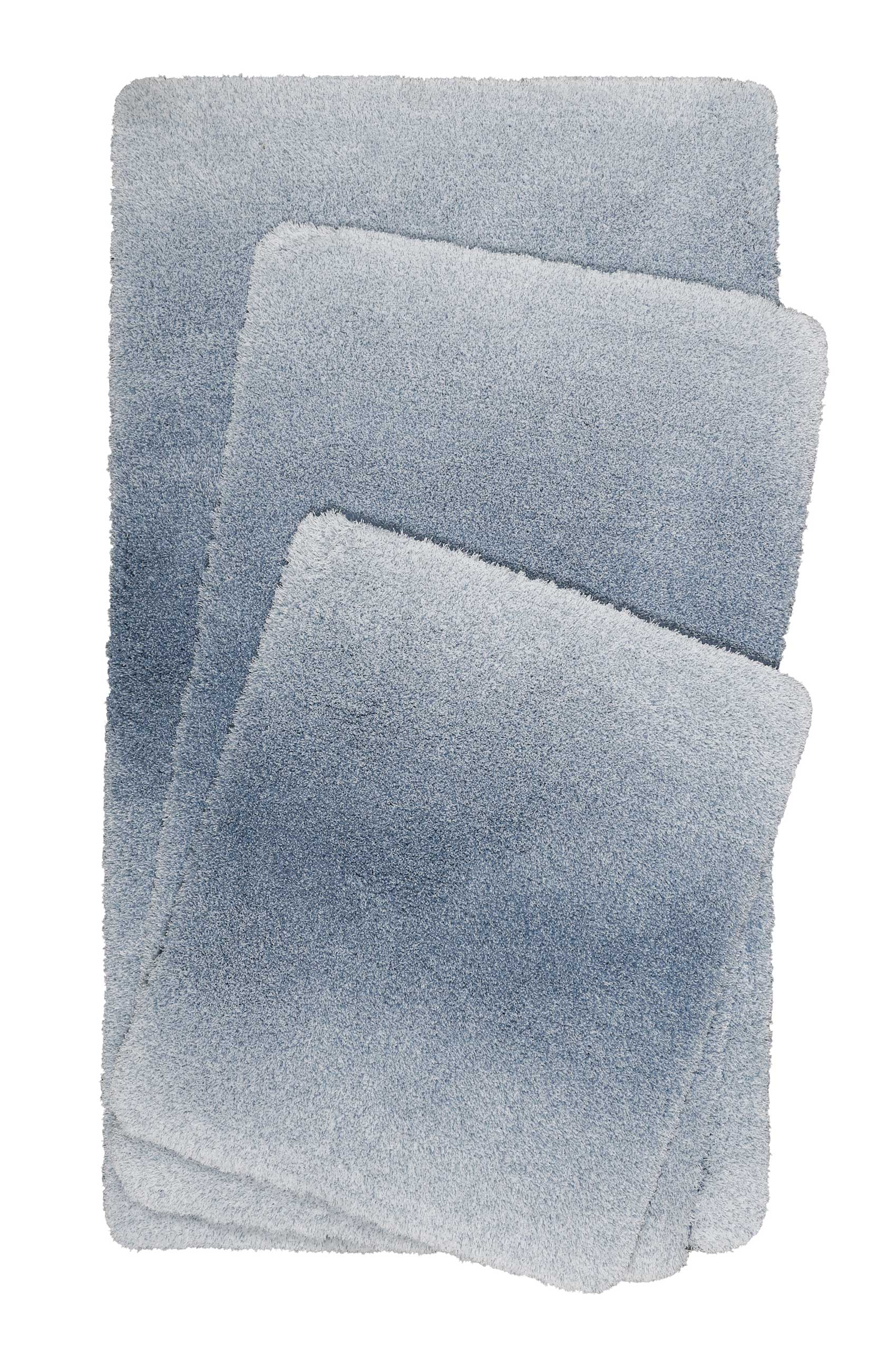 Badteppich Blau meliert "Luuk" WECONhome Basics