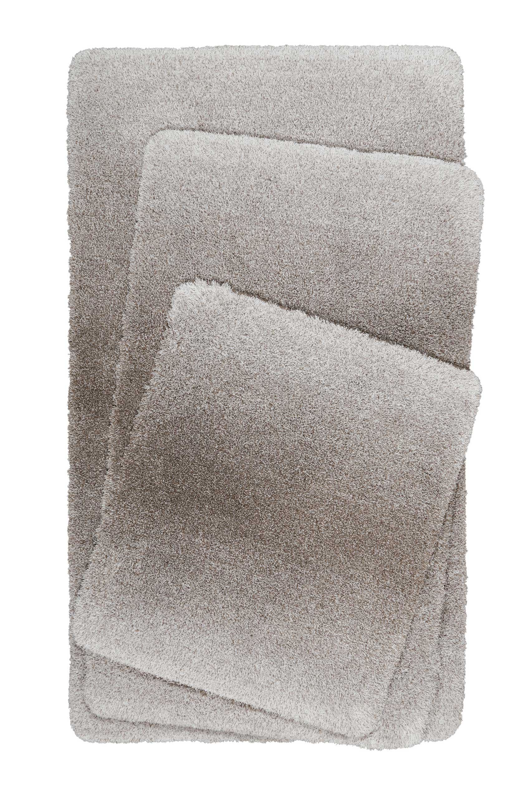 Badteppich Taupe meliert "Luuk" WECONhome Basics