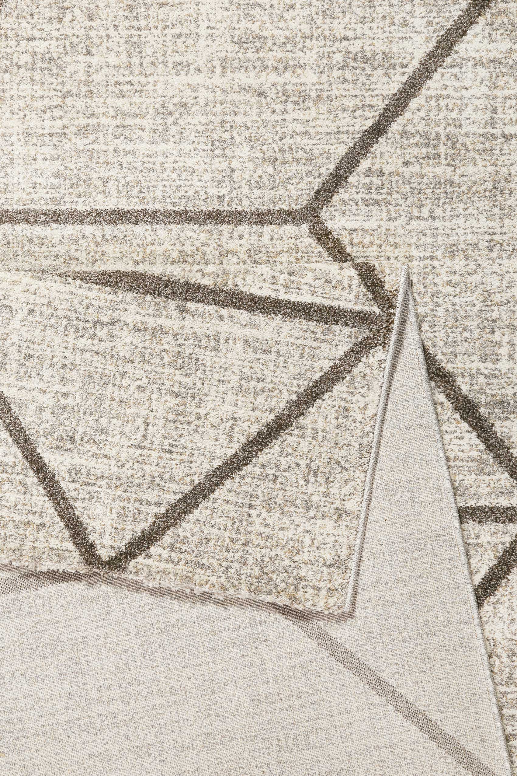 Teppich Beige Taupe Kurzflor "Bossa Lounge" WECONhome