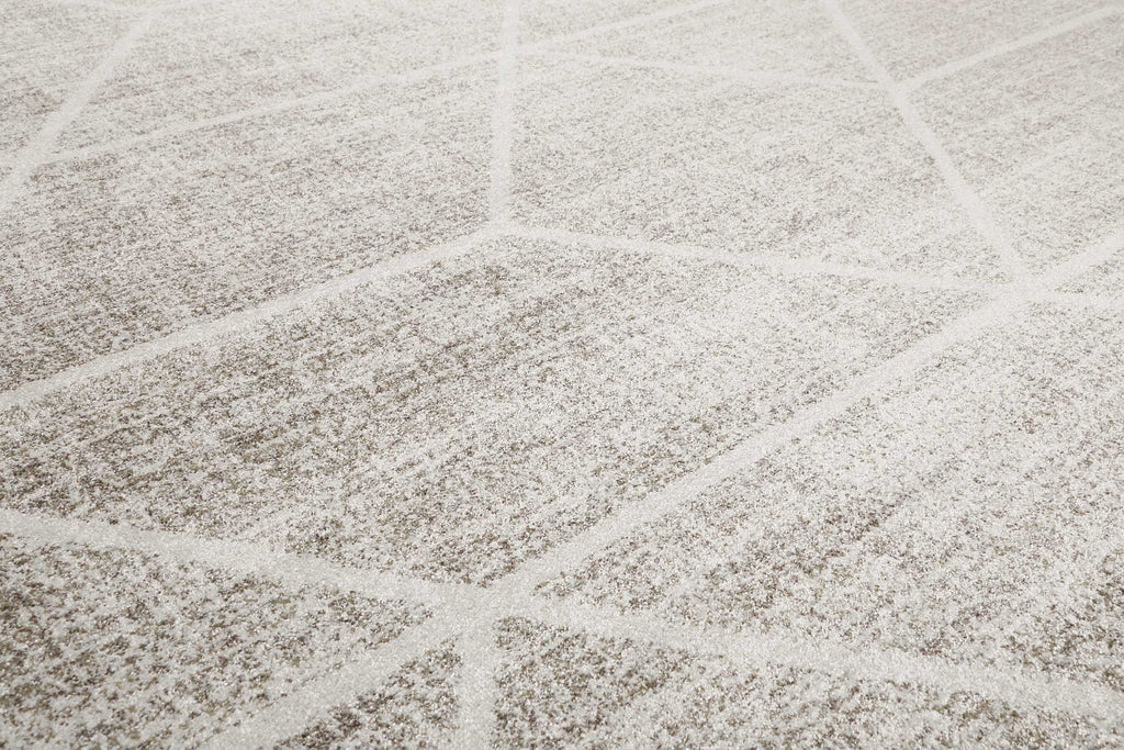 Teppich Grau Sand Kurzflor "Bossa Lounge" WECONhome