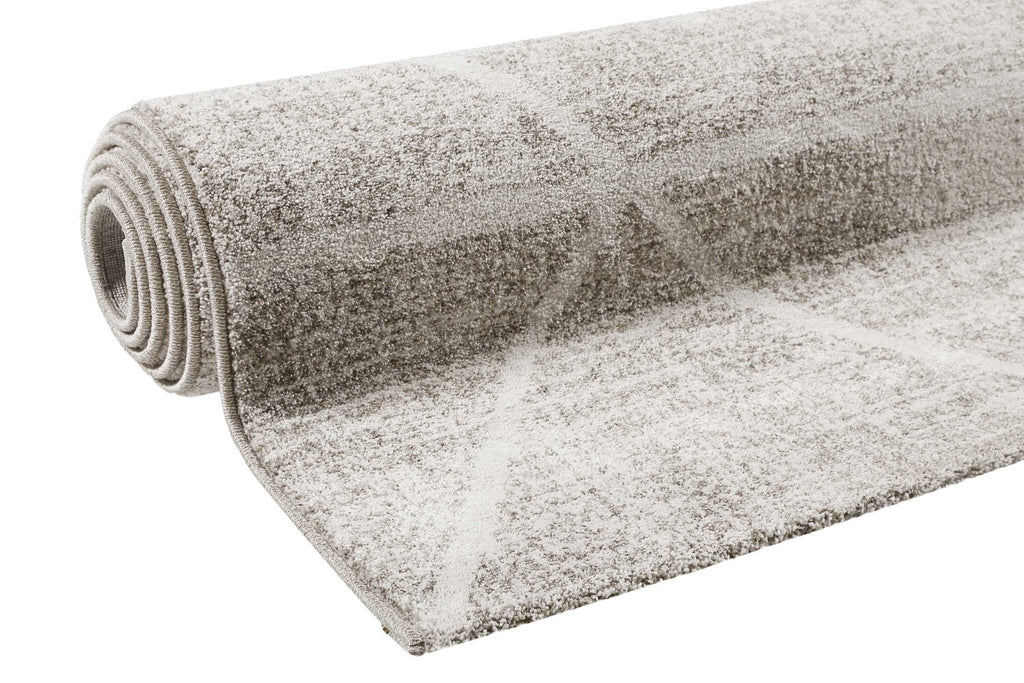 Teppich Grau Sand Kurzflor "Bossa Lounge" WECONhome