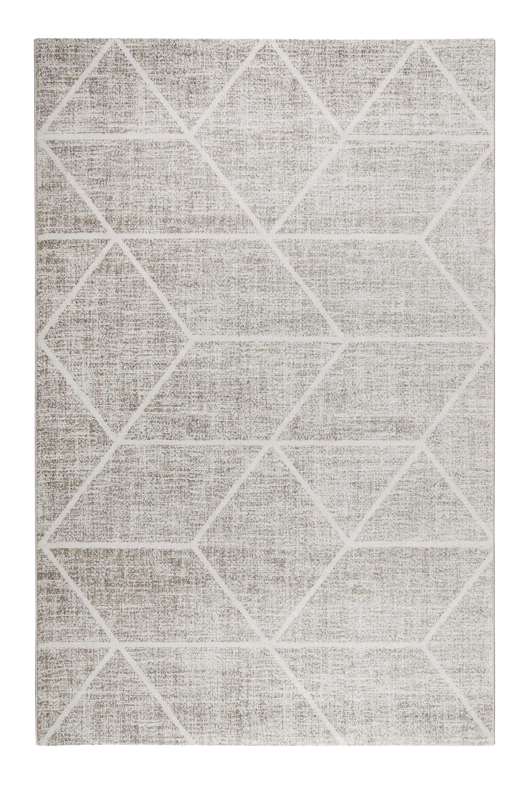 Teppich Grau Sand Kurzflor "Bossa Lounge" WECONhome