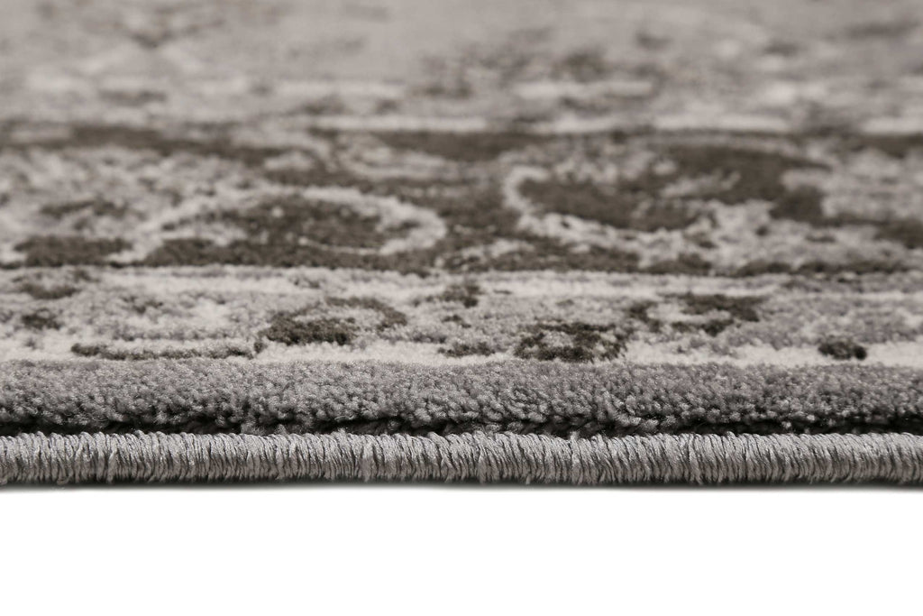 Teppich Grau Anthrazit Kurzflor "Bristol" WECONhome