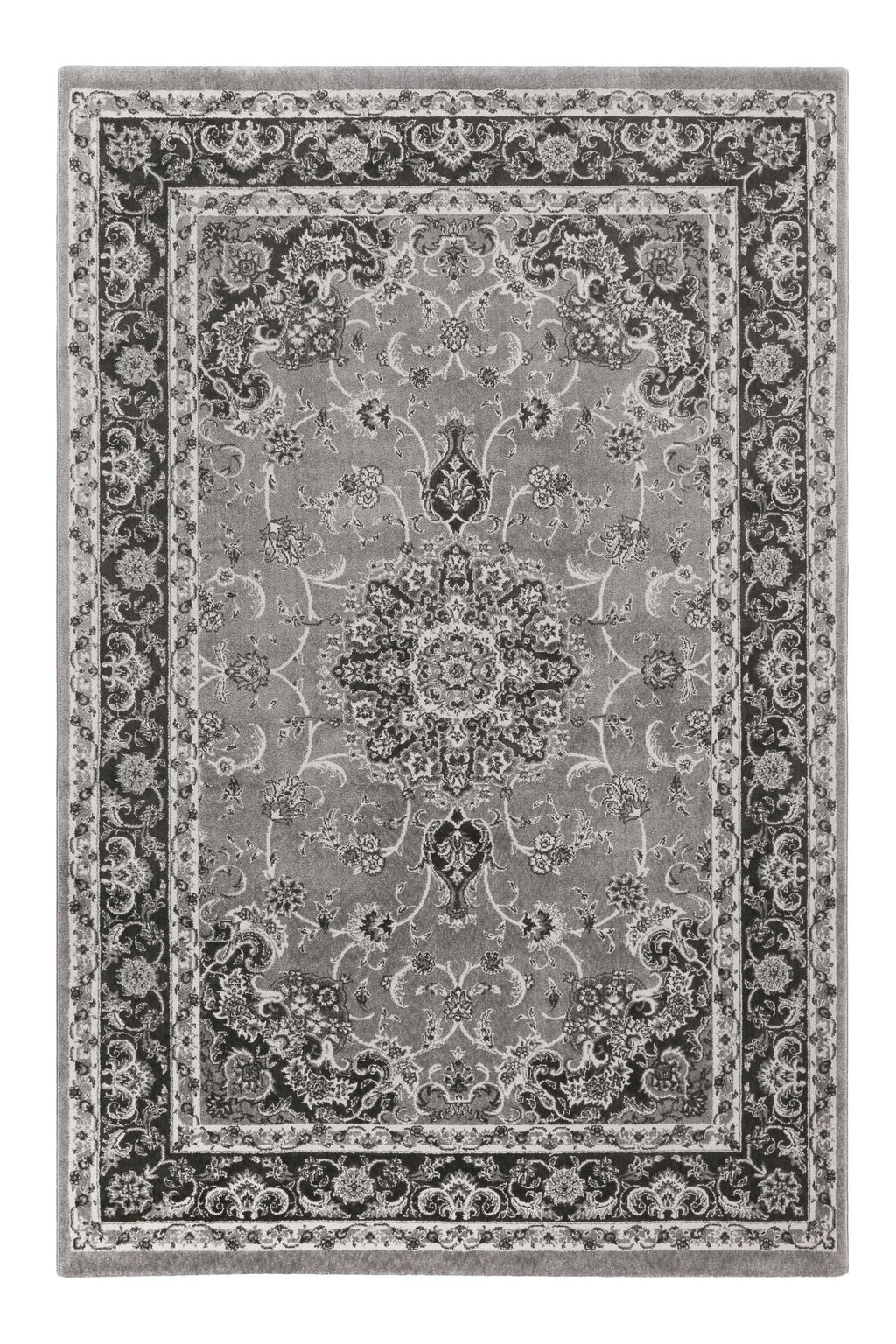 Teppich Grau Anthrazit Kurzflor "Bristol" WECONhome