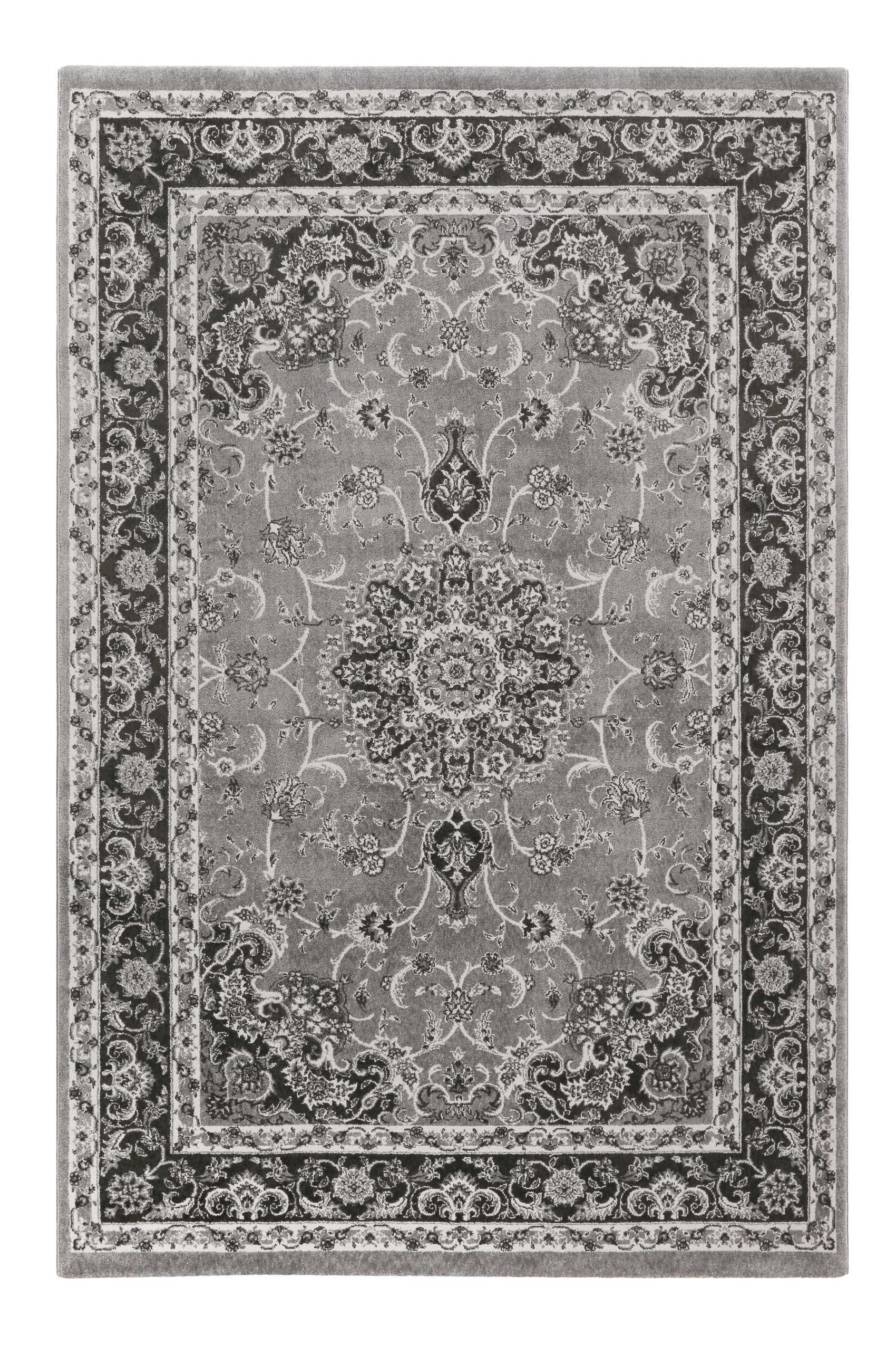 Teppich Grau Anthrazit Kurzflor "Bristol" WECONhome