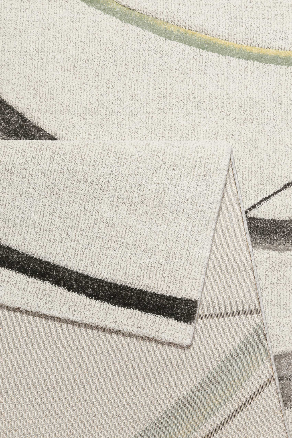 Teppich Kurzflor beige grün "Cloud7" WECONhome