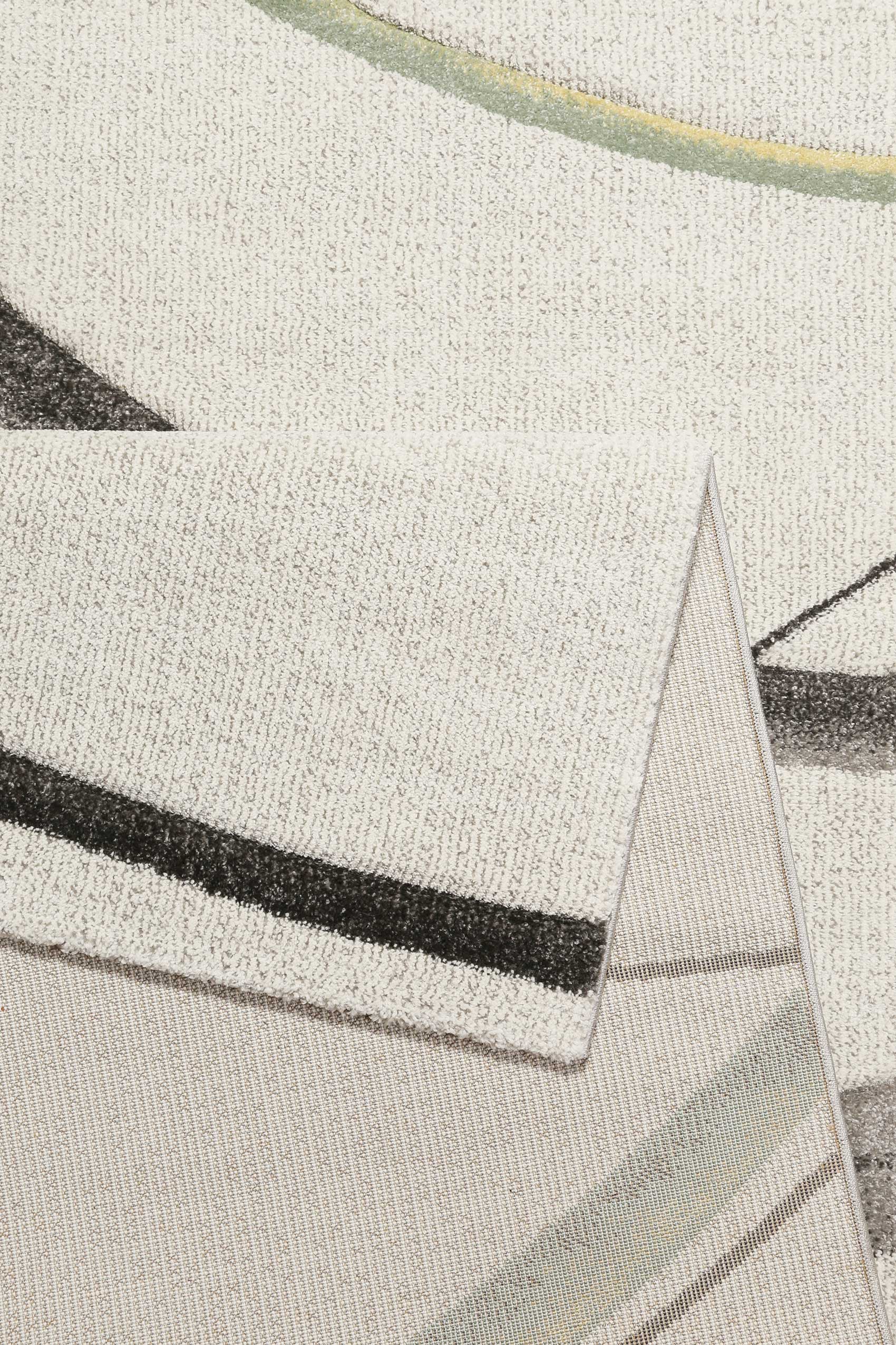 Teppich Kurzflor beige grün "Cloud7" WECONhome