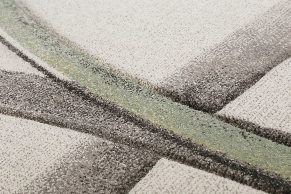 Teppich Kurzflor beige grün "Cloud7" WECONhome