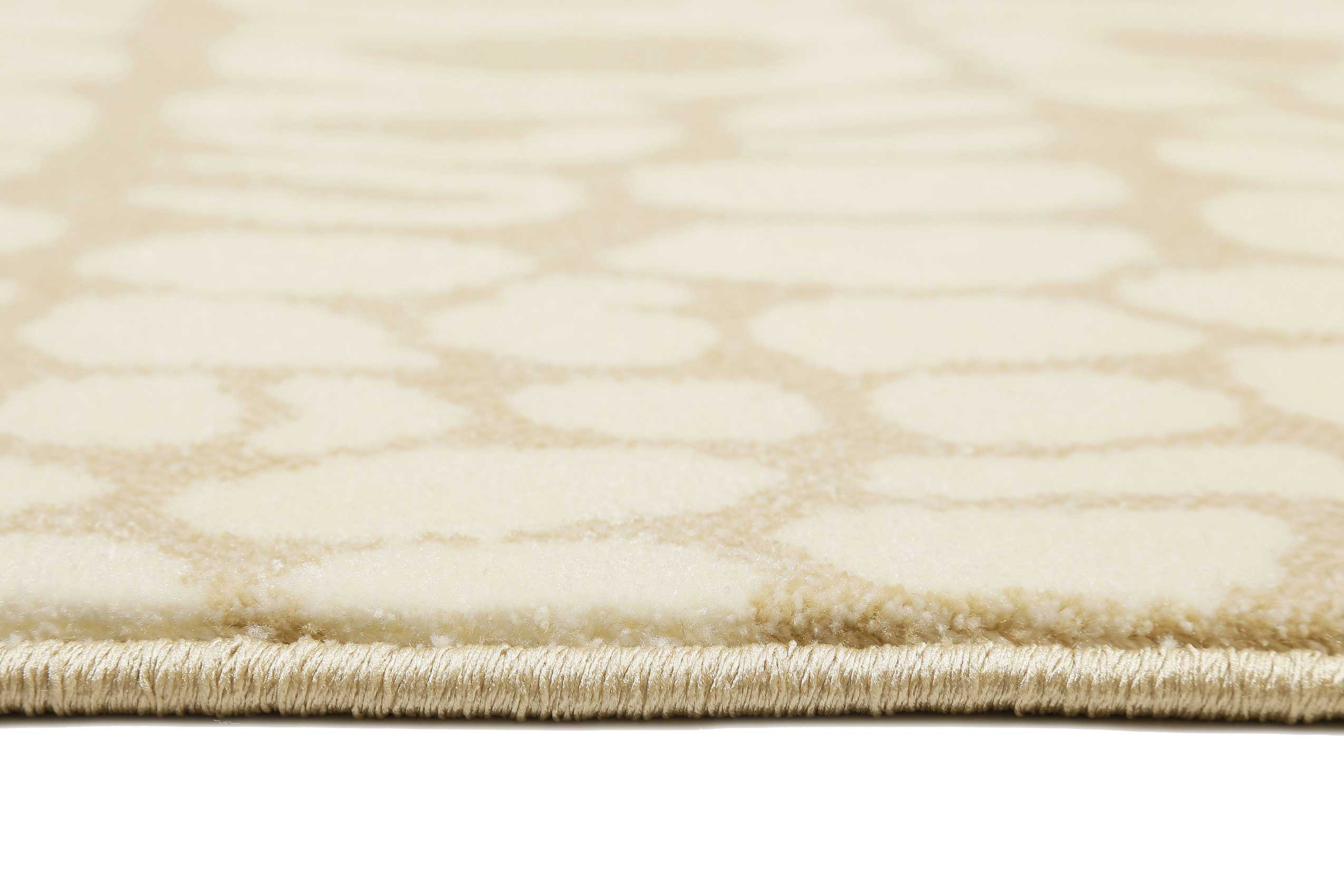 Teppich Animal Print Creme Beige "Croco" WECONhome