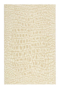 Teppich Animal Print Creme Beige "Croco" WECONhome