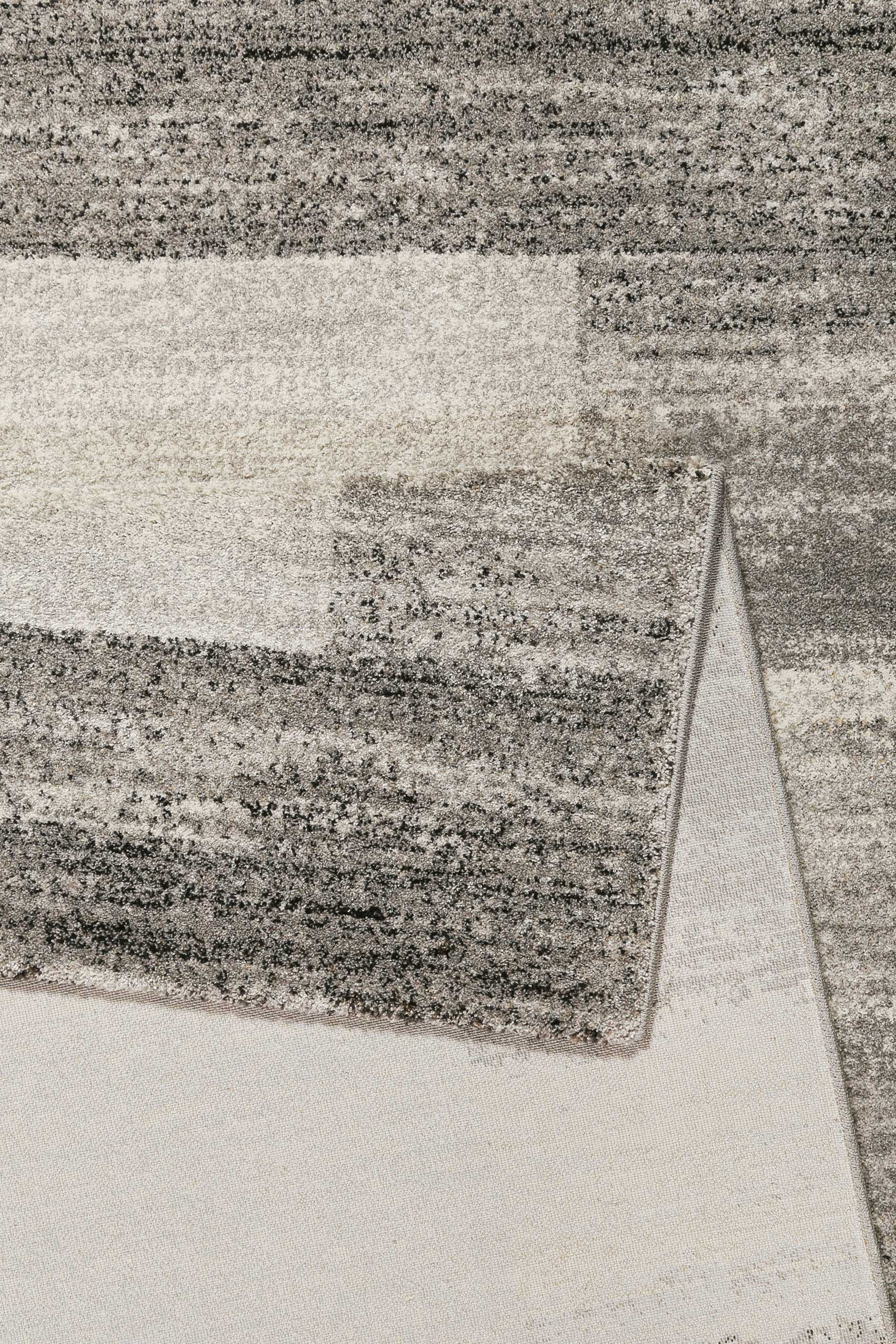 Teppich Grau Silber Kurzflor "Déjà-vu" WECONhome