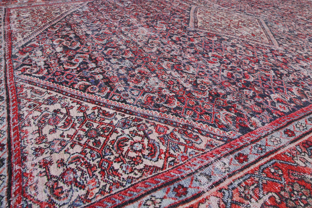 Vintage Teppich Rot Blau "Flashback" WECONhome