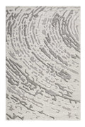Teppich Grau Silber Kurzflor "Forest" WECONhome