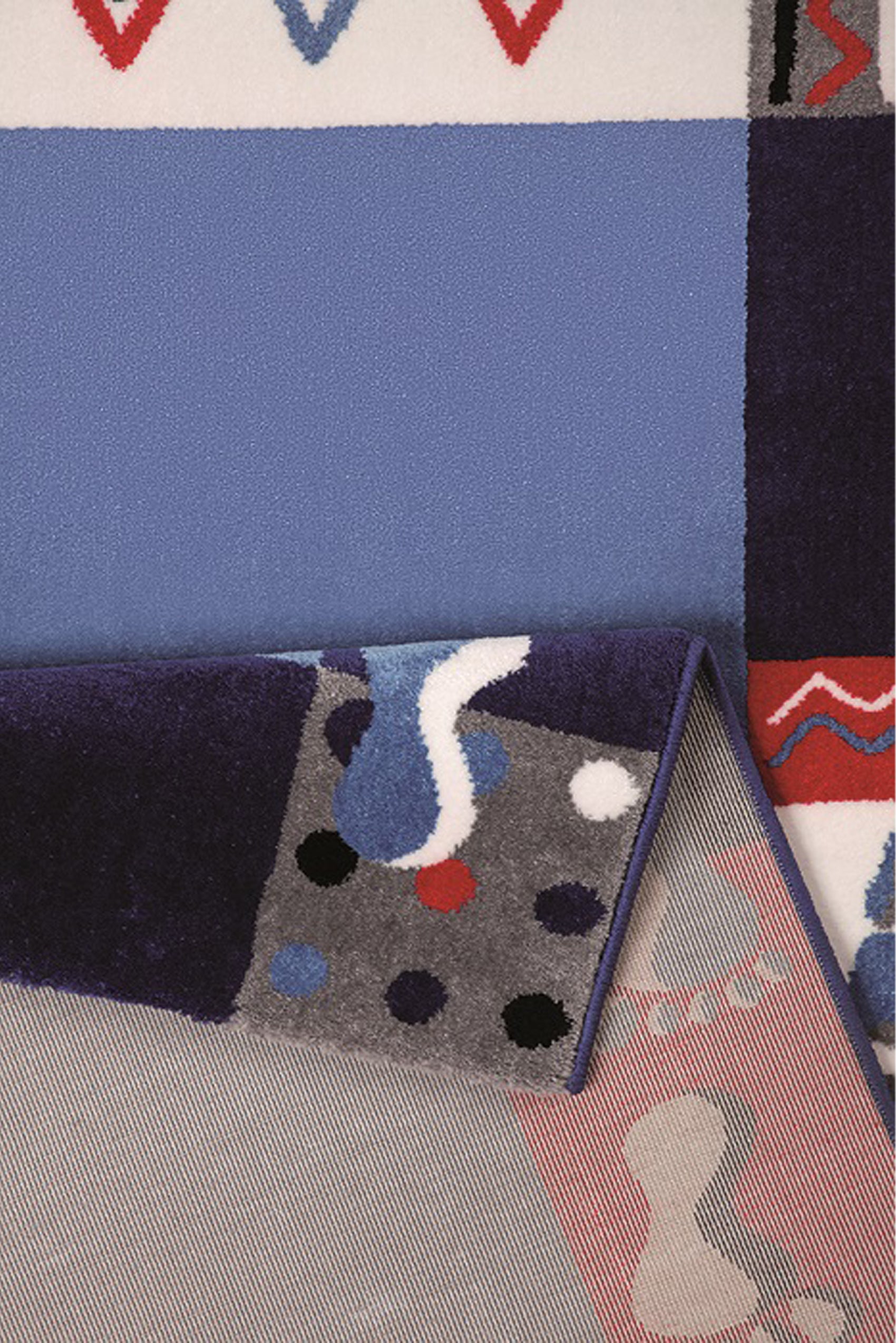 Kinderteppich Blau "Hand&Feet" WECONhome
