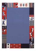 Kinderteppich Blau "Hand&Feet" WECONhome