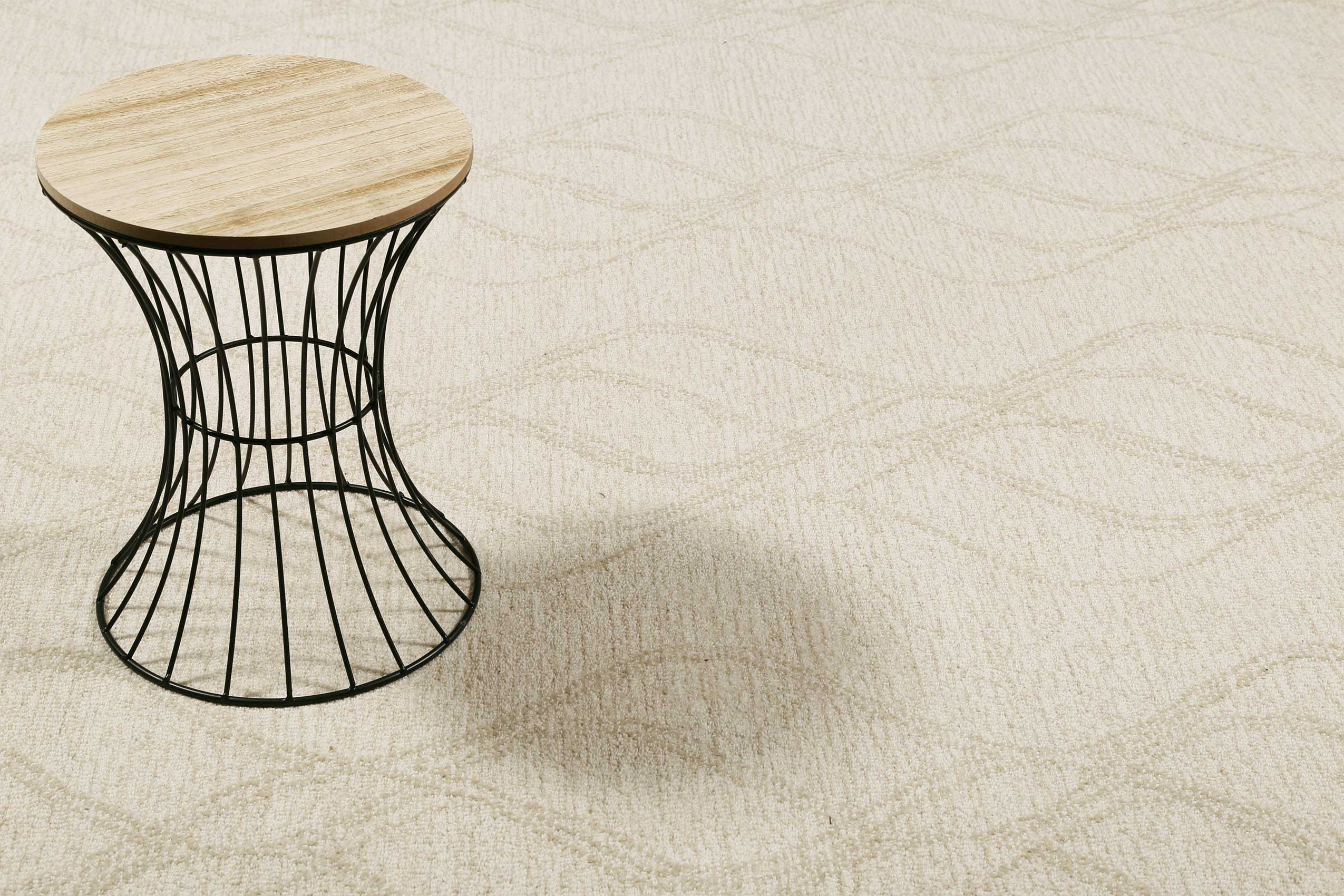 Teppich Creme Beige aus Naturfaser "Hendrik" WECONhome
