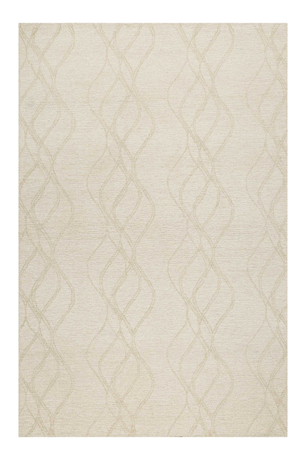 Teppich Creme Beige aus Naturfaser "Hendrik" WECONhome