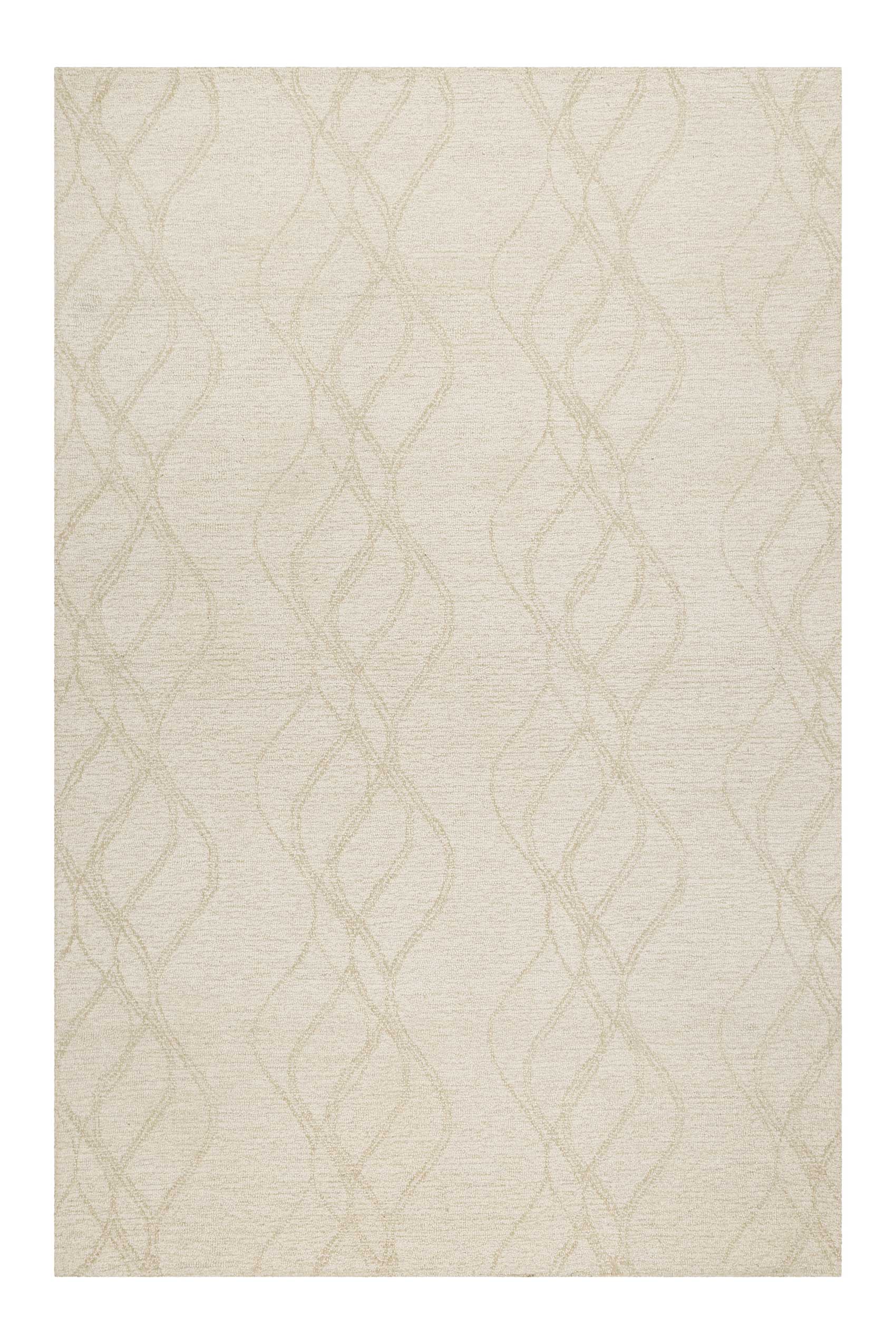 Teppich Creme Beige aus Naturfaser "Hendrik" WECONhome
