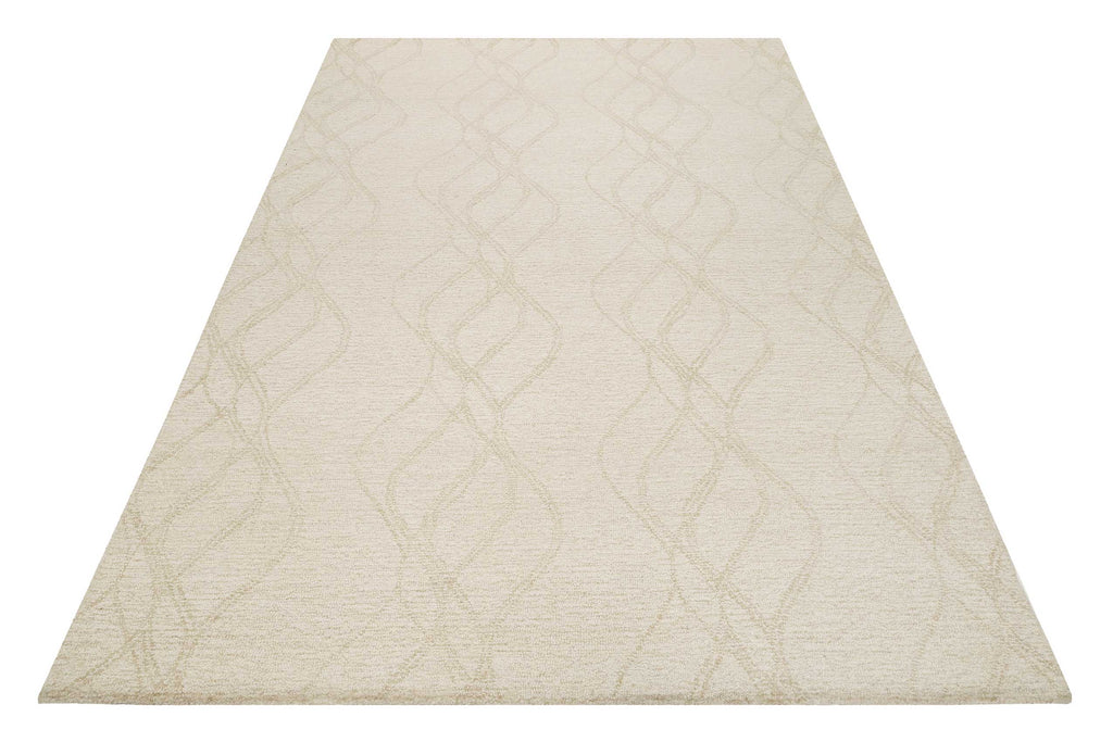 Teppich Creme Beige aus Naturfaser "Hendrik" WECONhome