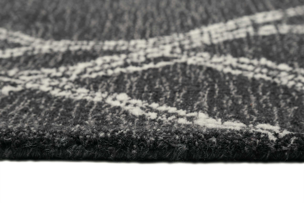 Teppich Anthrazit aus Naturfaser "Hendrik" WECONhome
