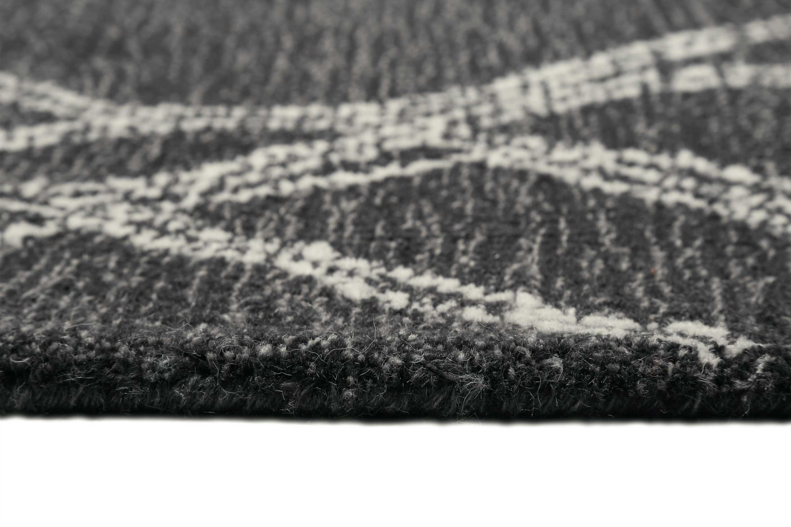Teppich Anthrazit aus Naturfaser "Hendrik" WECONhome