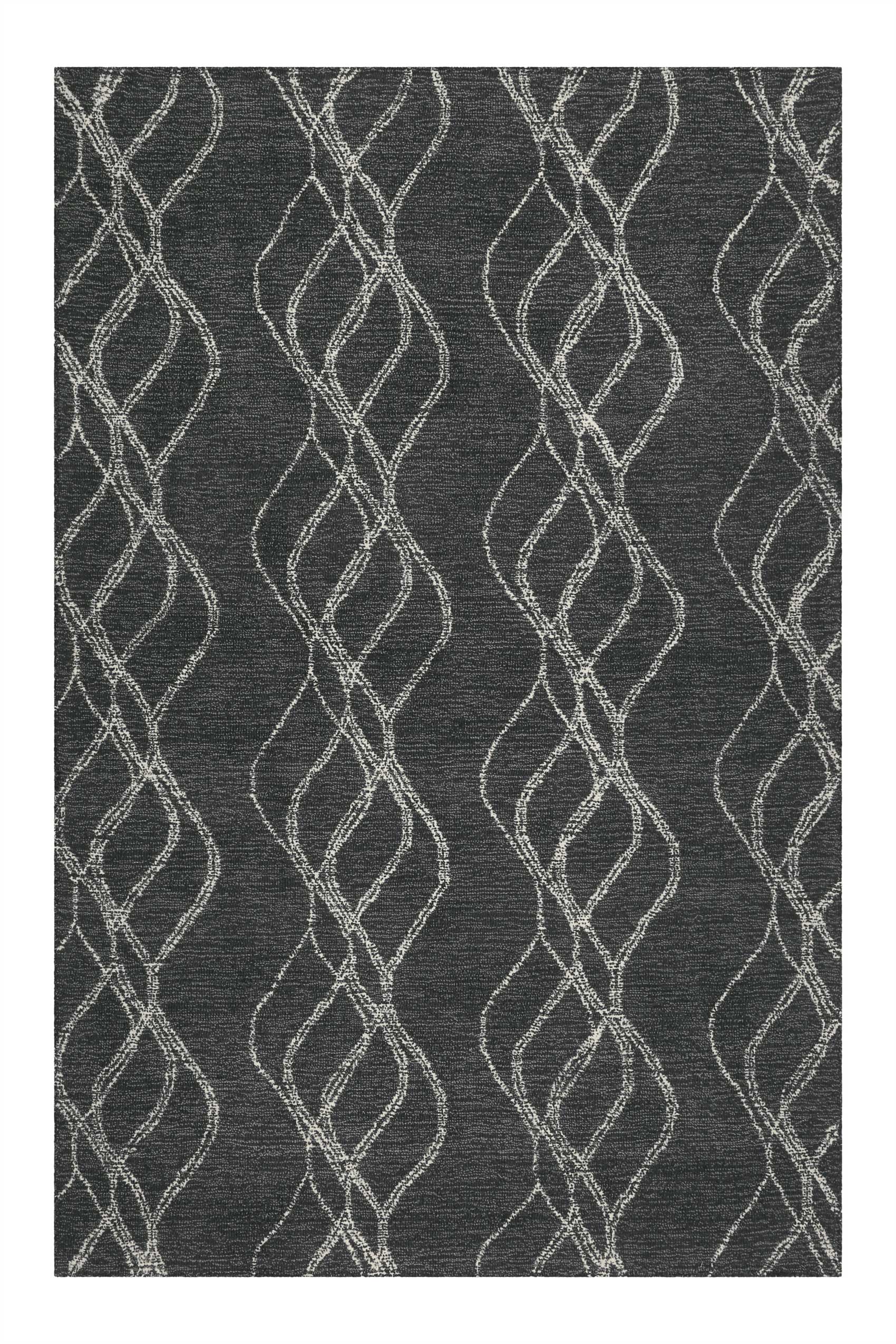 Teppich Anthrazit aus Naturfaser "Hendrik" WECONhome