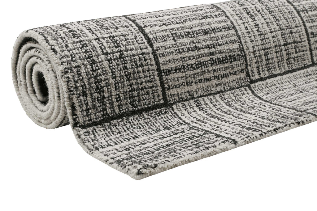 Teppich Hellgrau aus Naturfaser "Lasse" WECONhome