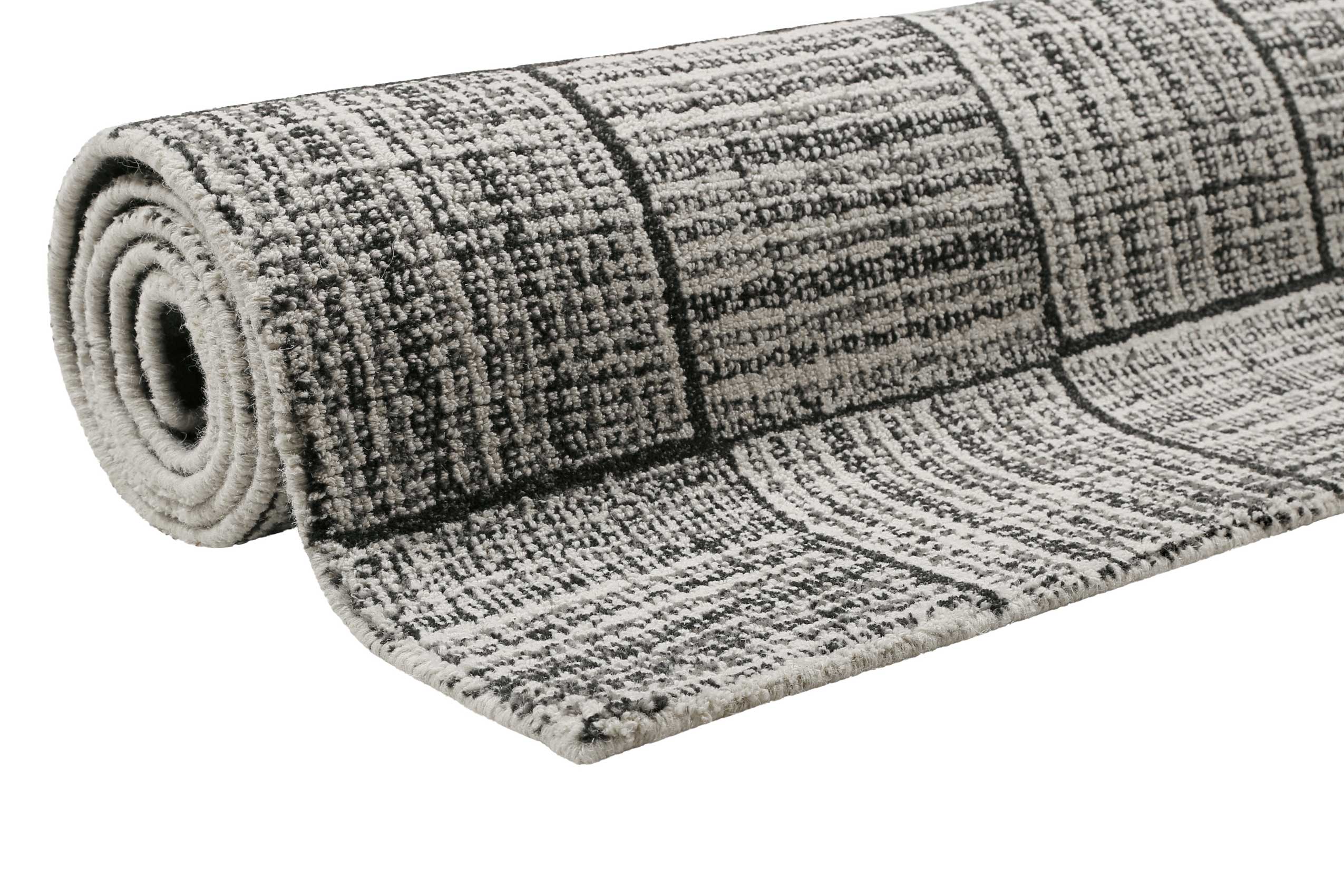 Teppich Hellgrau aus Naturfaser "Lasse" WECONhome