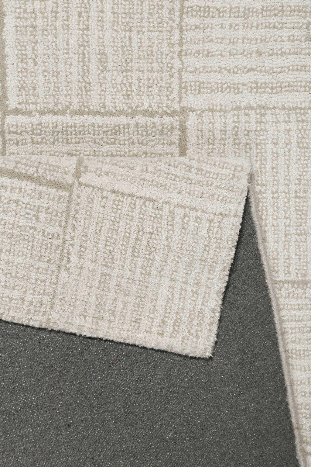 Teppich Creme Beige aus Naturfaser "Lasse" WECONhome