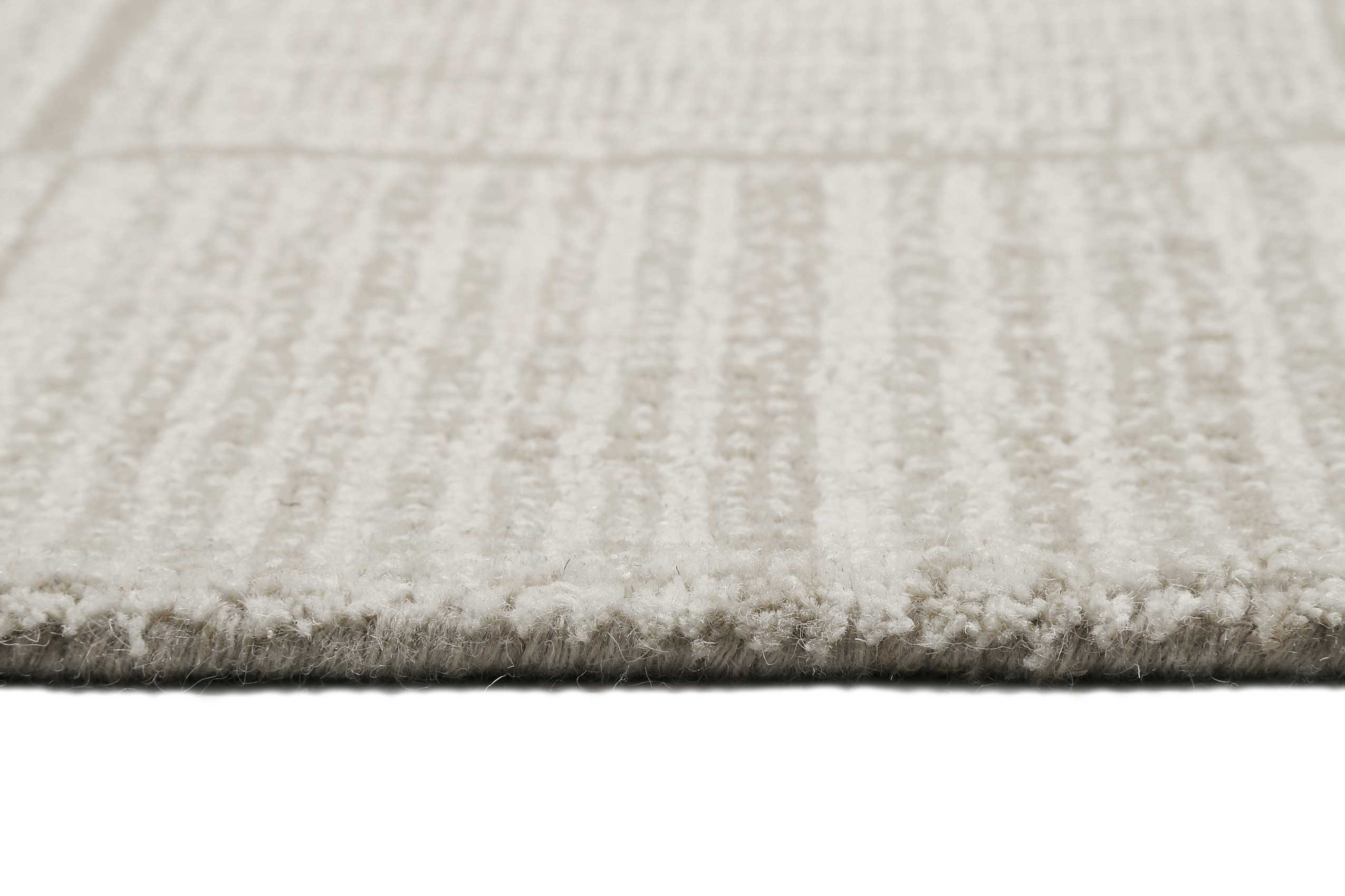 Teppich Creme Beige aus Naturfaser "Lasse" WECONhome