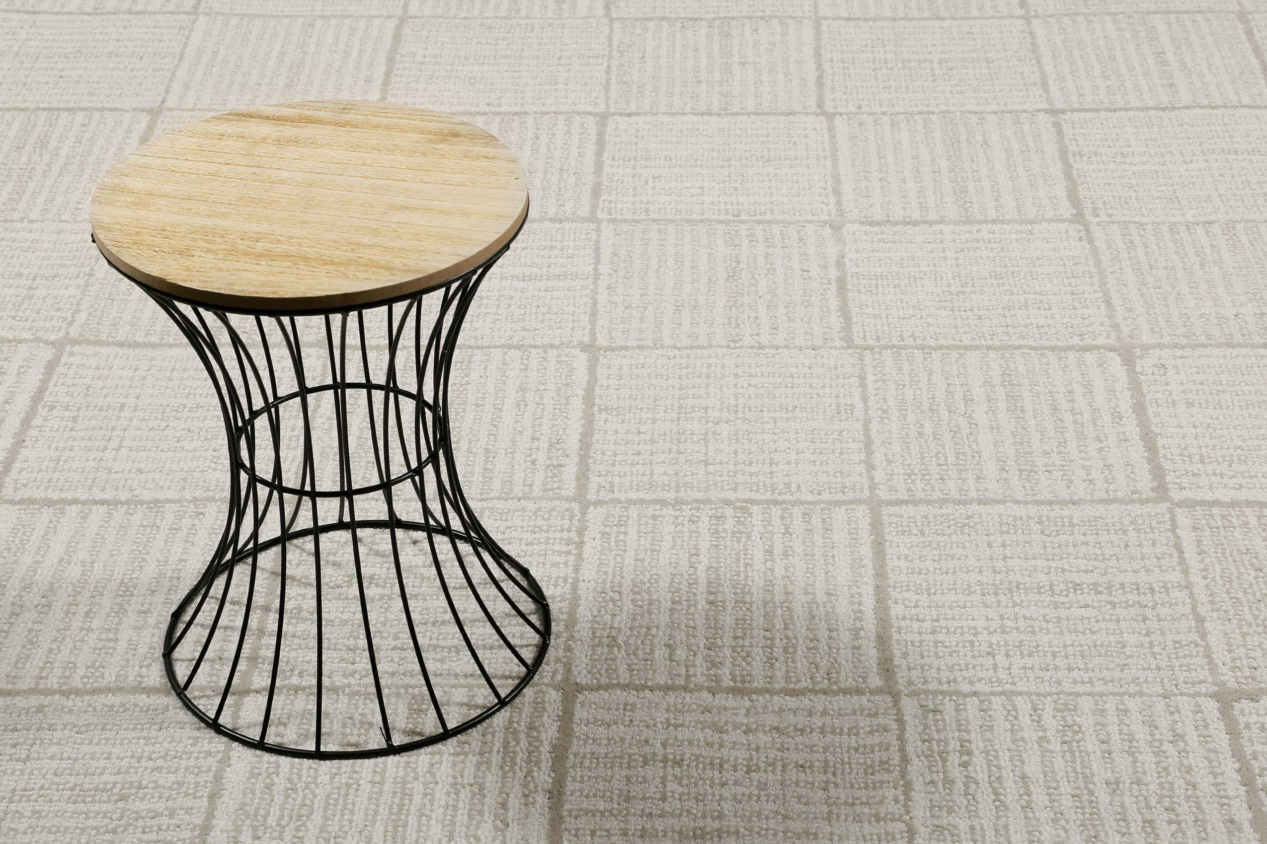 Teppich Creme Beige aus Naturfaser "Lasse" WECONhome