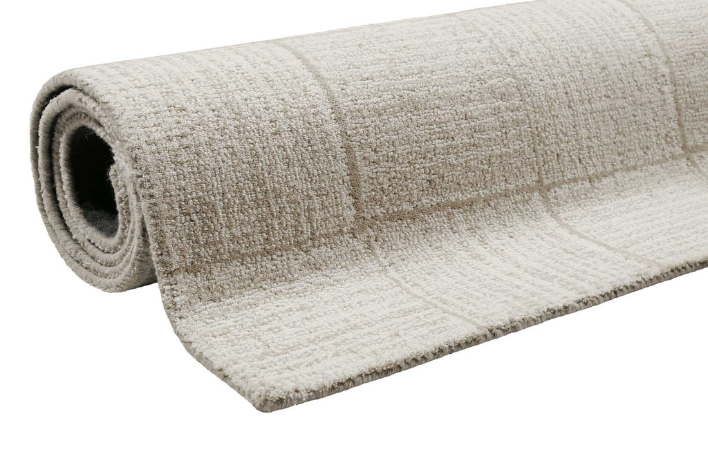 Teppich Creme Beige aus Naturfaser "Lasse" WECONhome