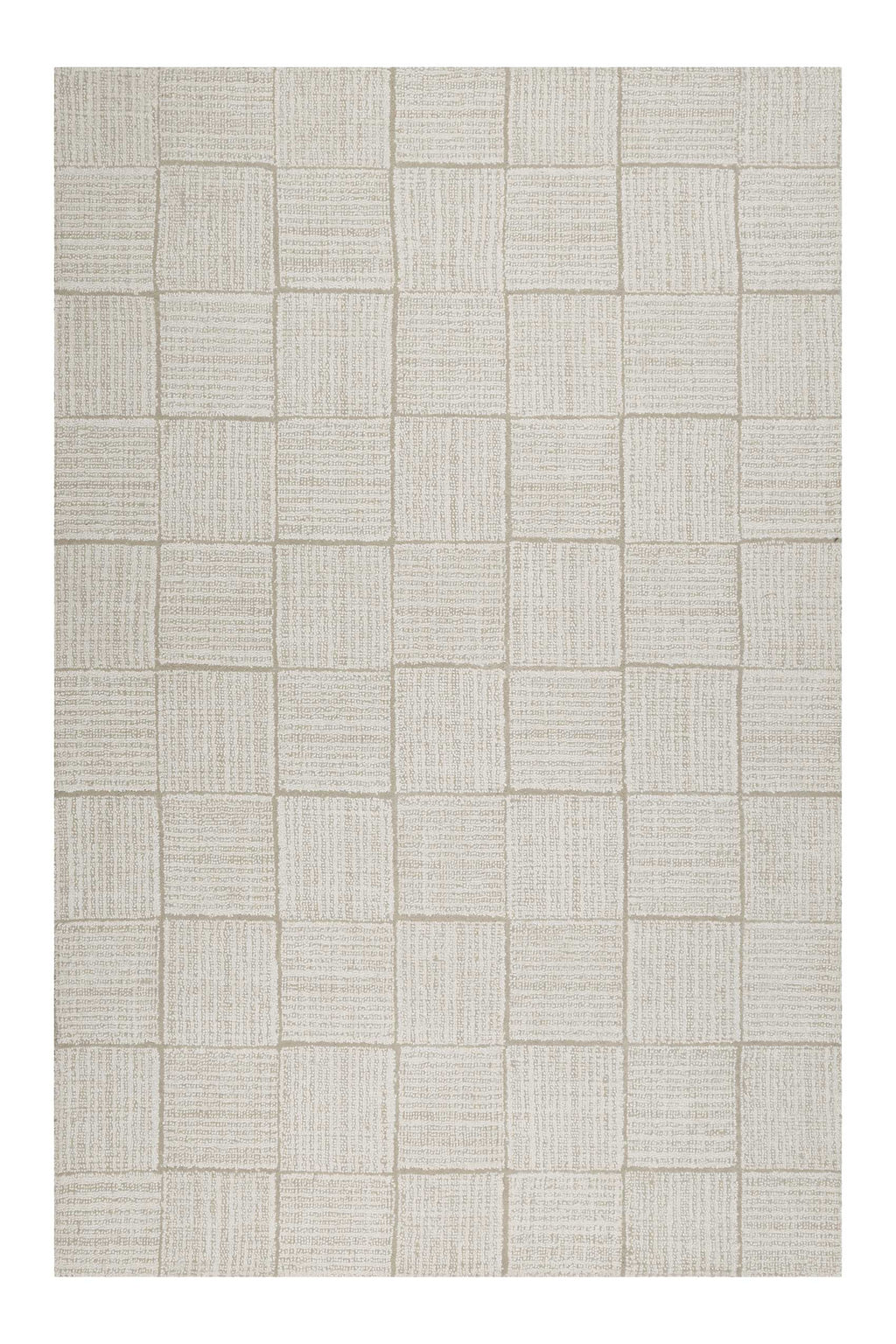 Teppich Creme Beige aus Naturfaser "Lasse" WECONhome