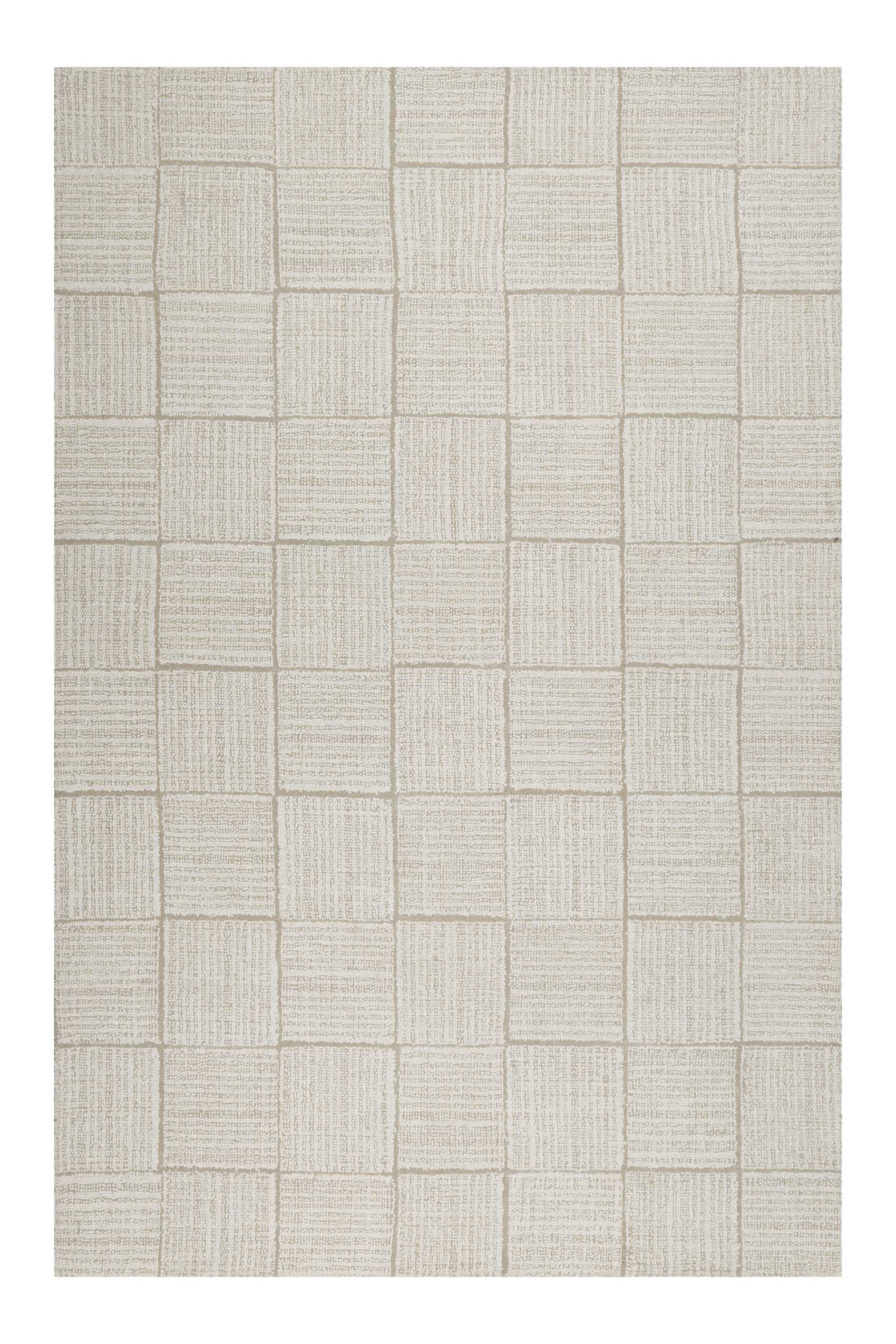 Teppich Creme Beige aus Naturfaser "Lasse" WECONhome
