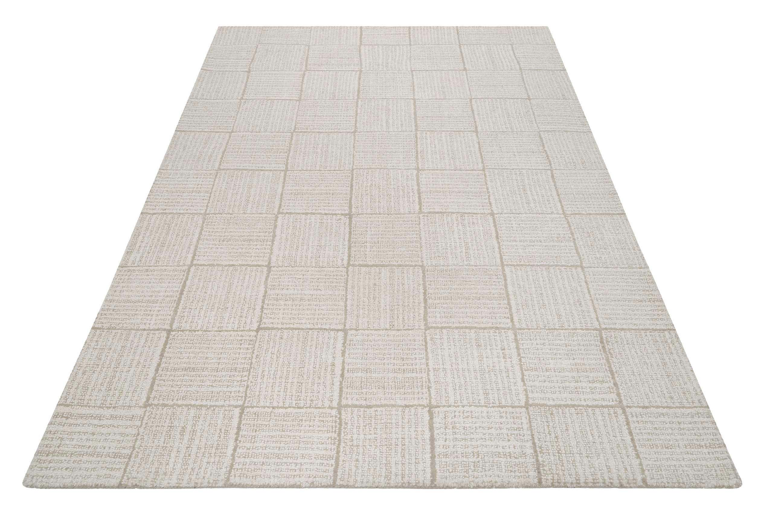 Teppich Creme Beige aus Naturfaser "Lasse" WECONhome