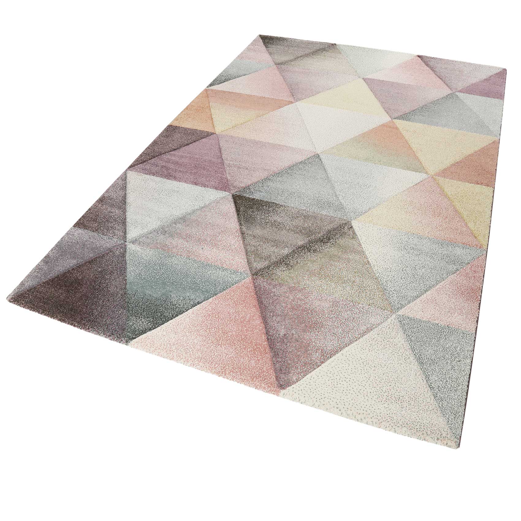Teppich Rosa Flieder Türkis "Lighthouse" WECONhome