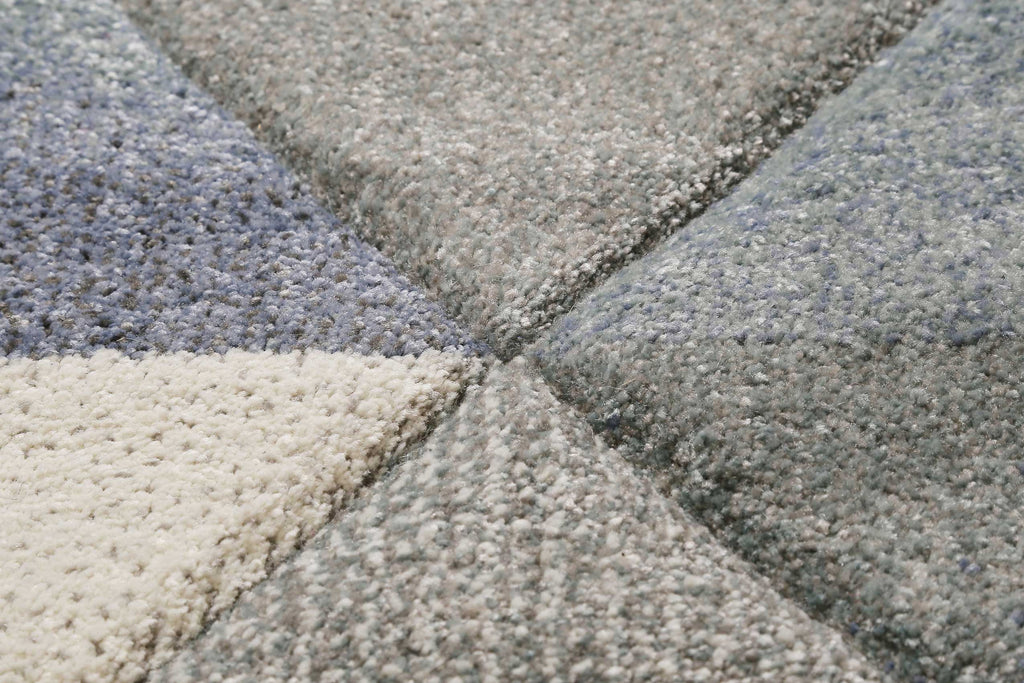Teppich Grau Blau "Lighthouse" WECONhome
