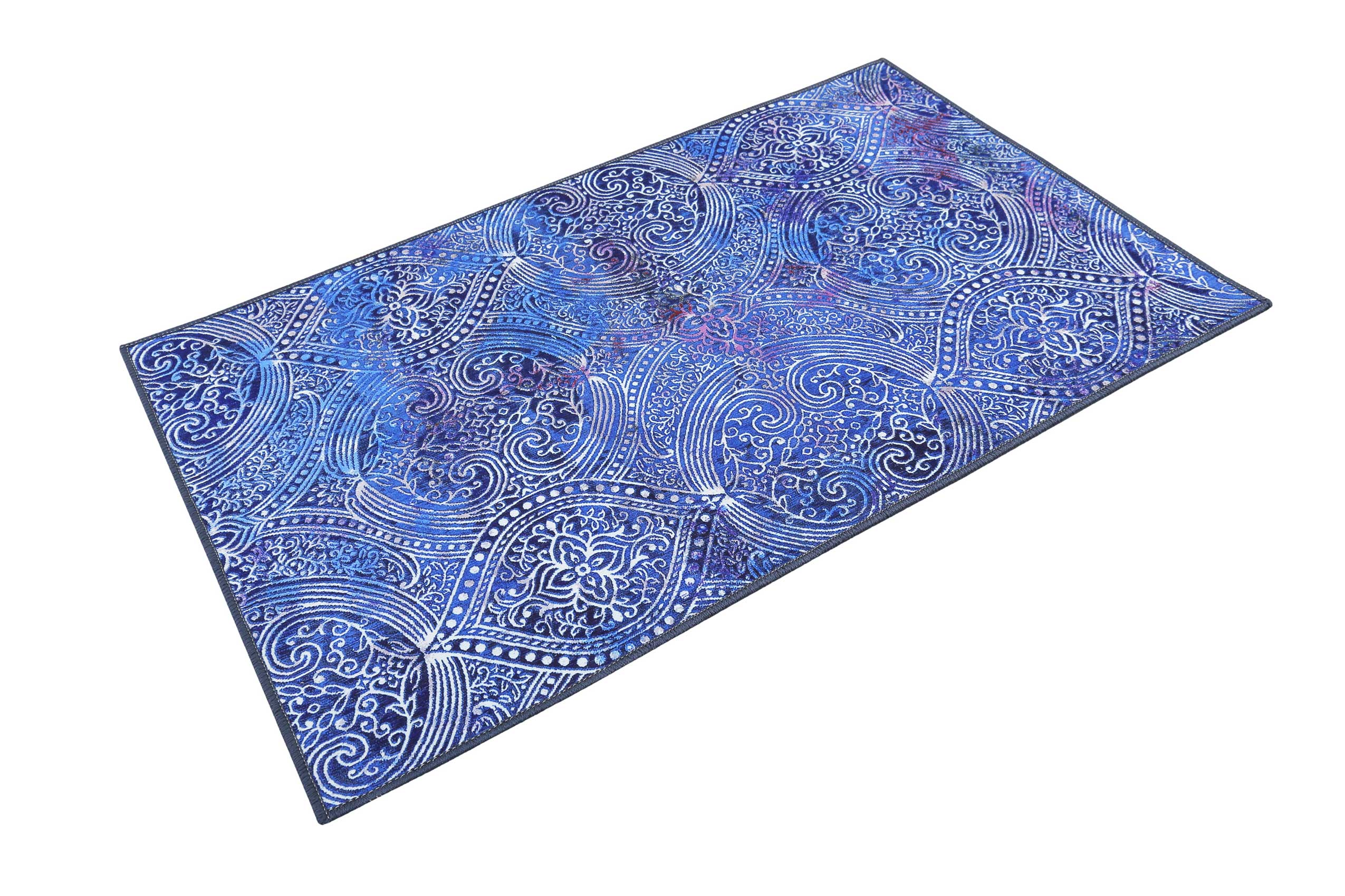 Badteppich Blau Vintage "Louis" WECONhome