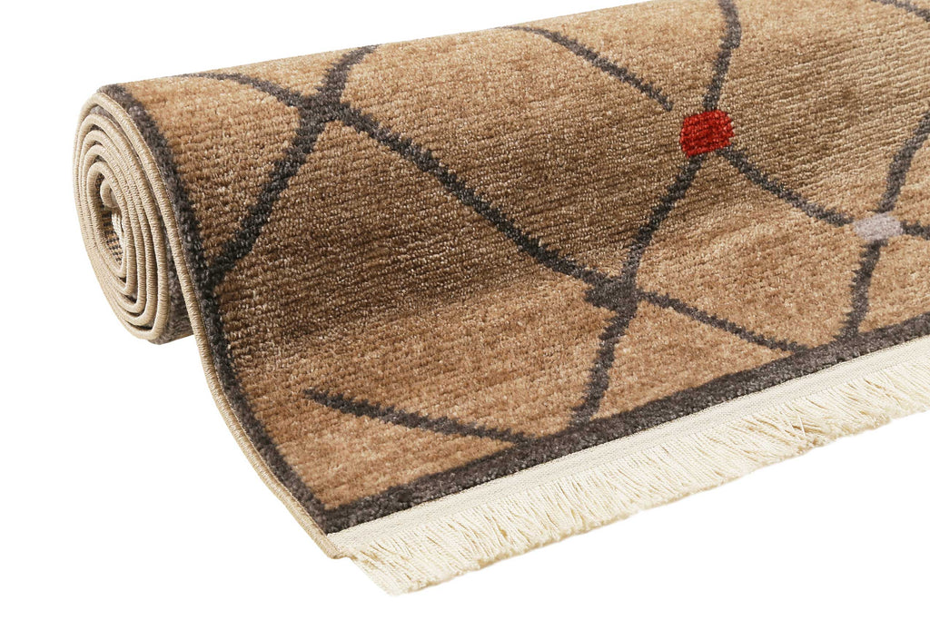 Teppich Braun Kurzflor B-Ware "Marché Bonsecours" WECONhome