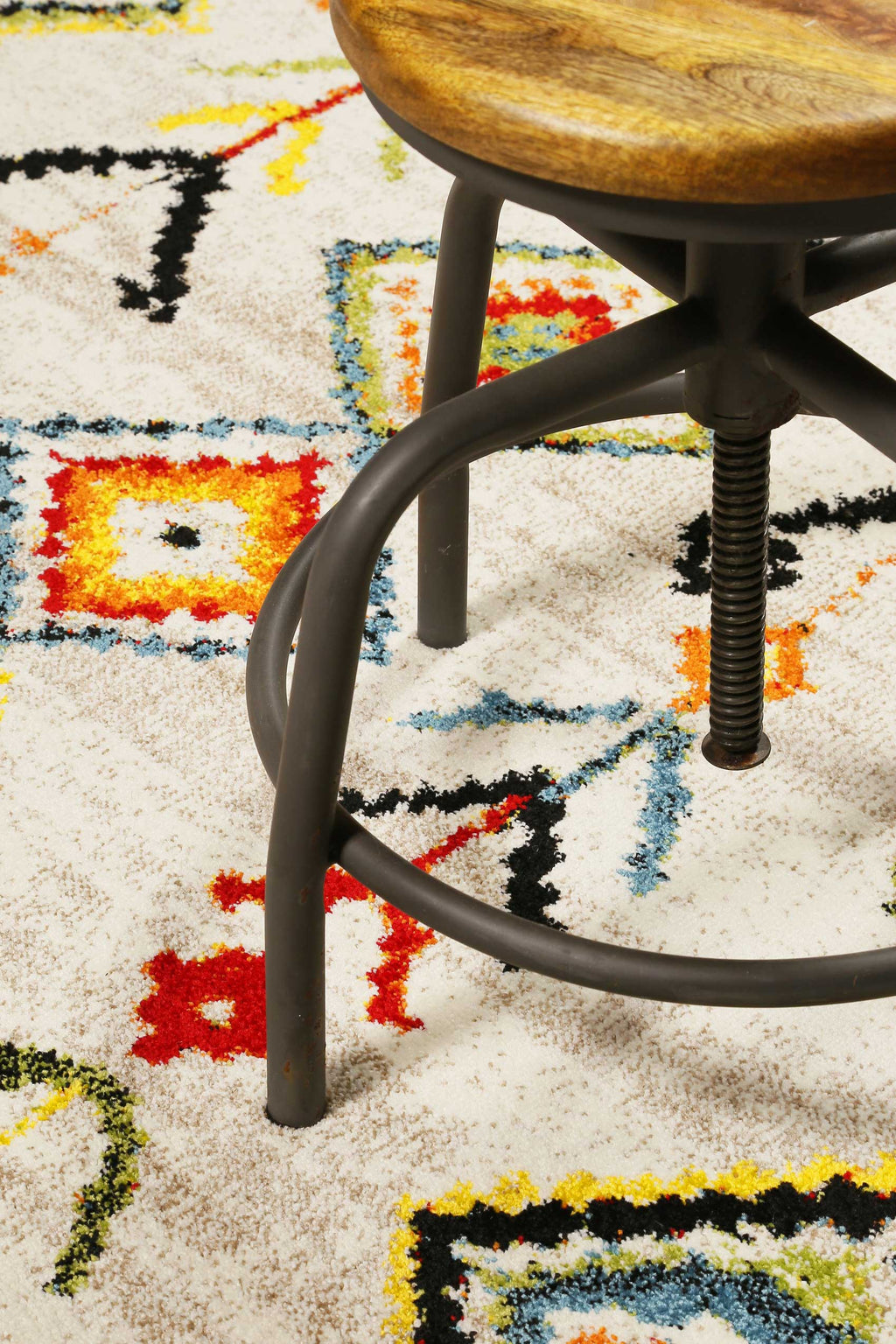 Teppich Beige Bunt Kurzflor" Medina & Colorful Marrakesh" WECONhome