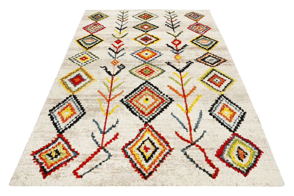 Teppich Beige Bunt Kurzflor" Medina & Colorful Marrakesh" WECONhome