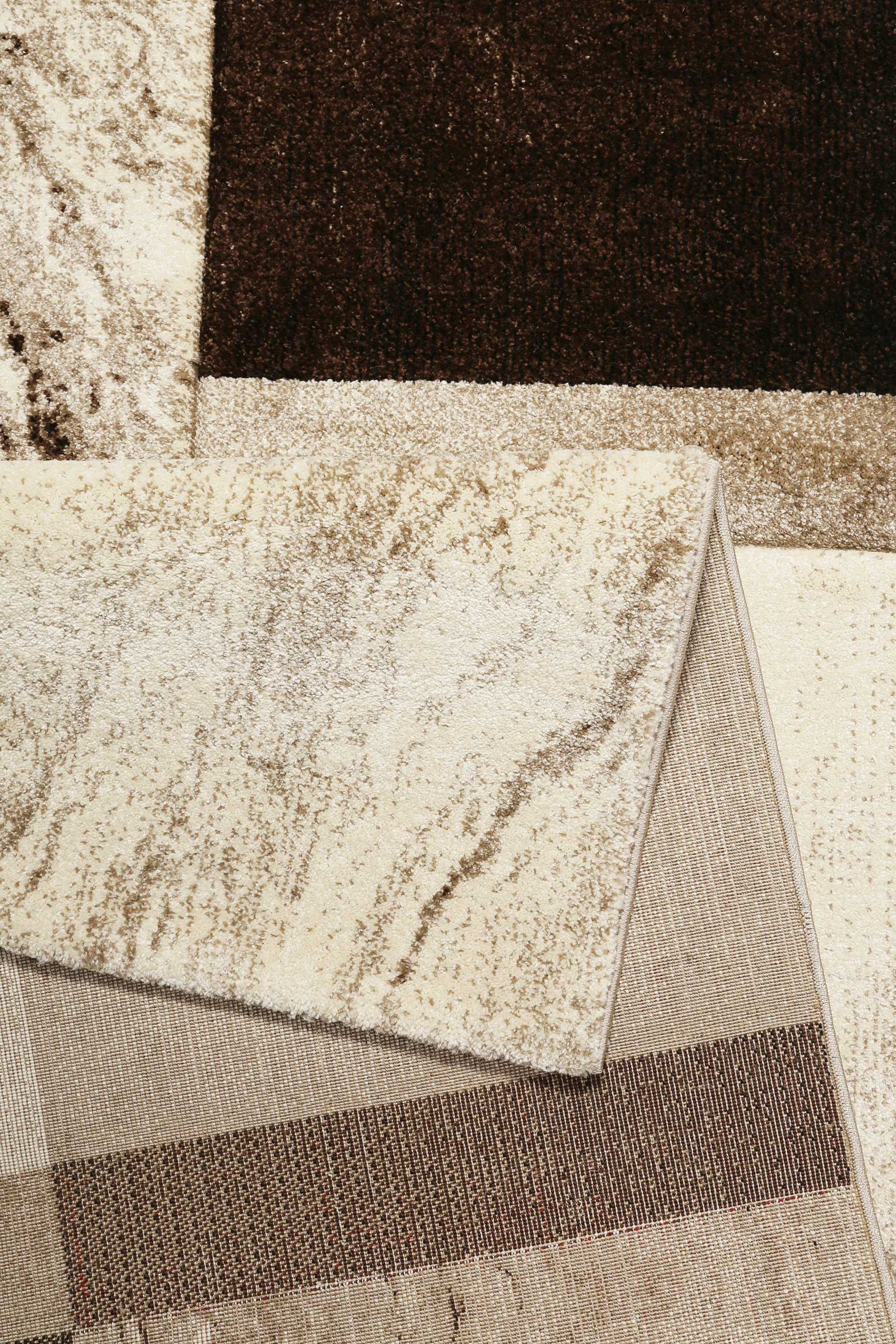 Teppich Kurzflor Beige Braun "Mirage" WECONhome
