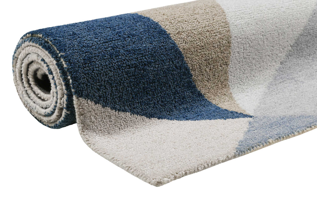 Teppich Blau Kurzflor "Next Time 2.0" WECONhome