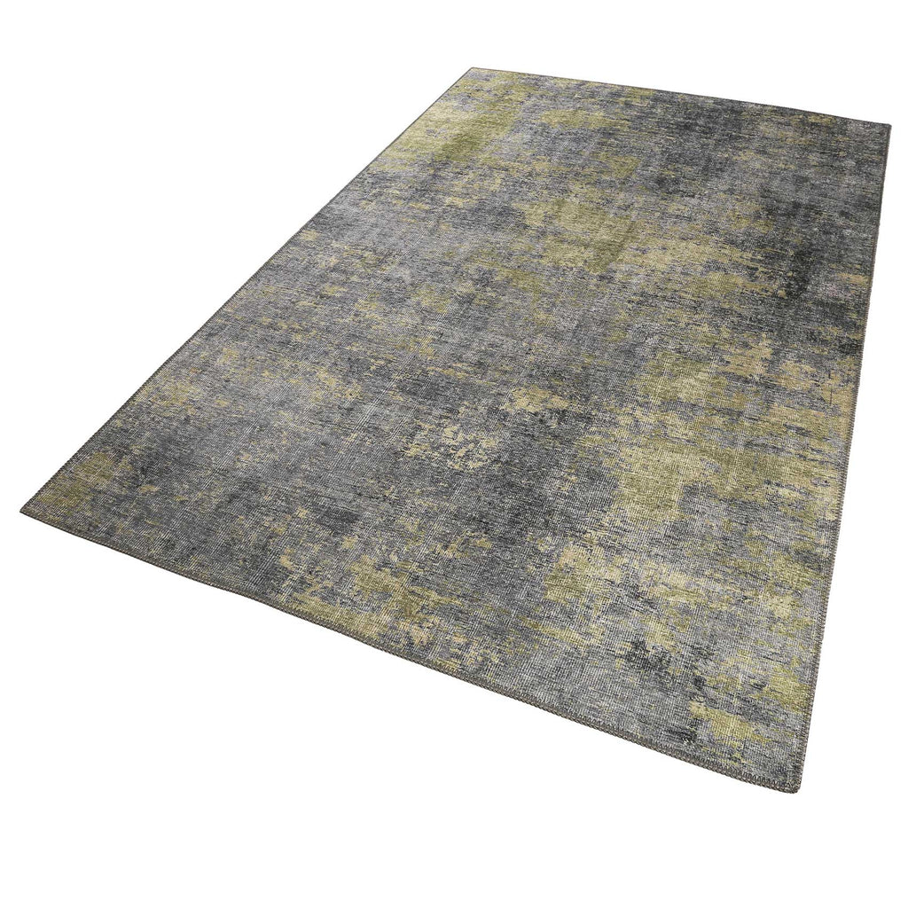 Vintage Teppich Blaugrau Grün "Night Hour" WECONhome