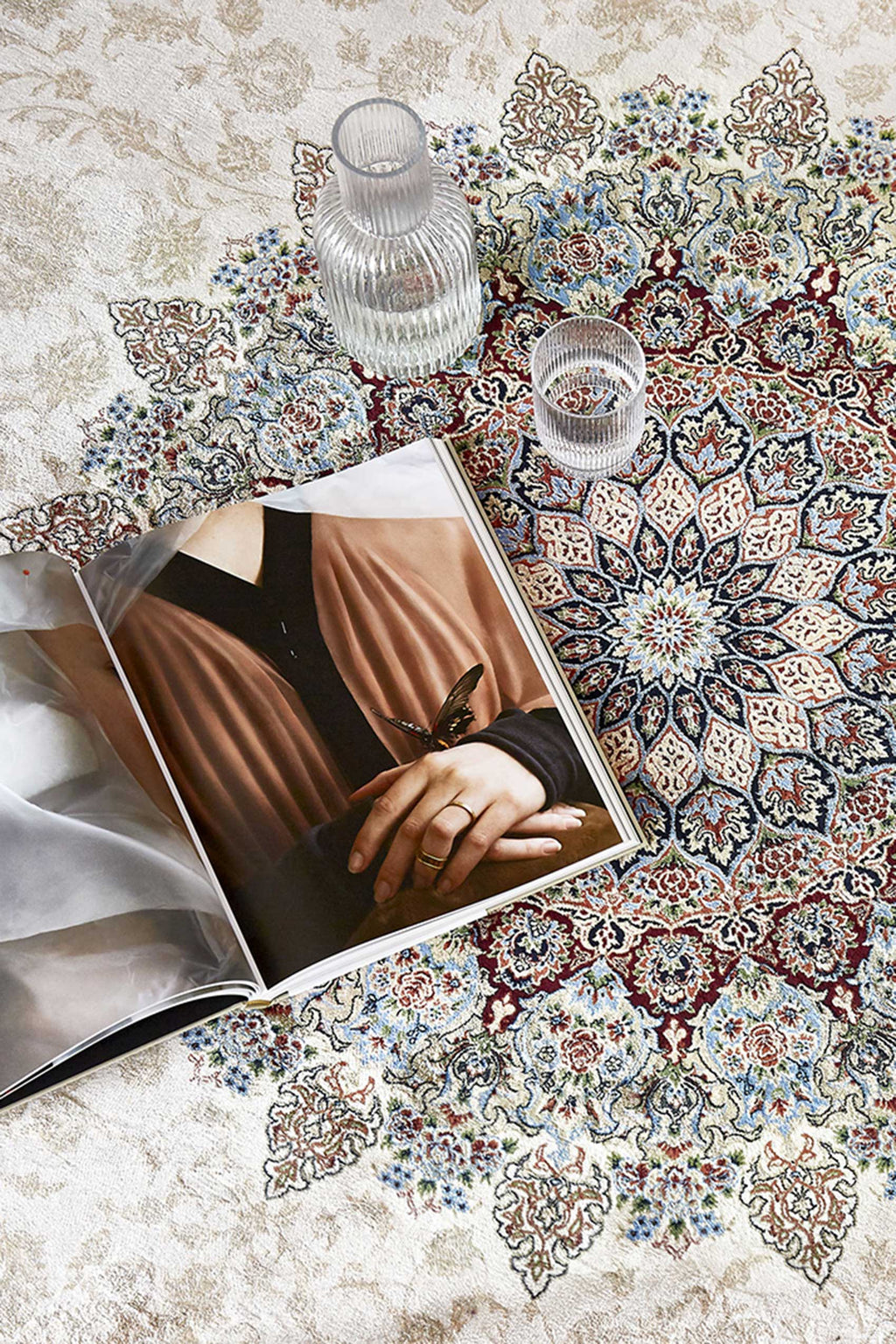 Orientteppich Beige "Täbriz" by WECONhome