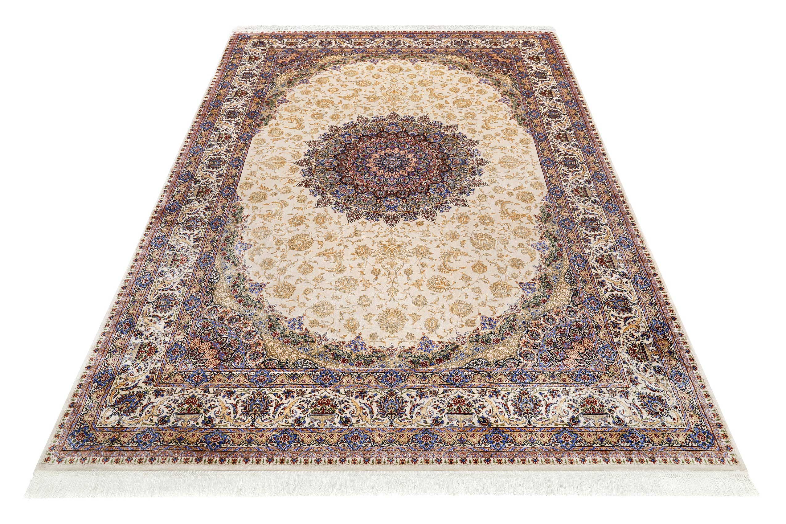 Orientteppich Beige "Täbriz" by WECONhome