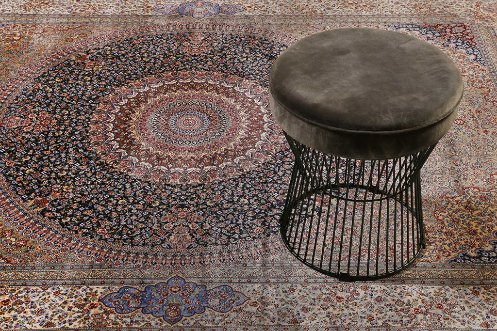 Orientteppich Blau "Täbriz" by WECONhome