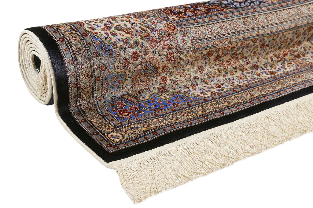 Orientteppich Blau "Täbriz" by WECONhome